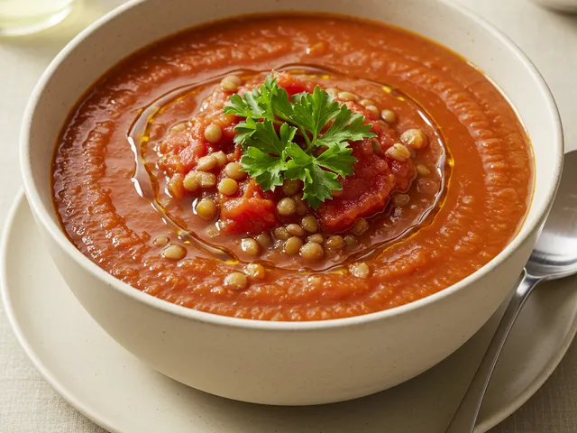 Tomato and Lentil Soup